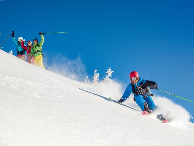 Skifahren, Tiefschneefahren, Snowboarden und Powdern in Flachau © Flachau Tourismus | zooom productions